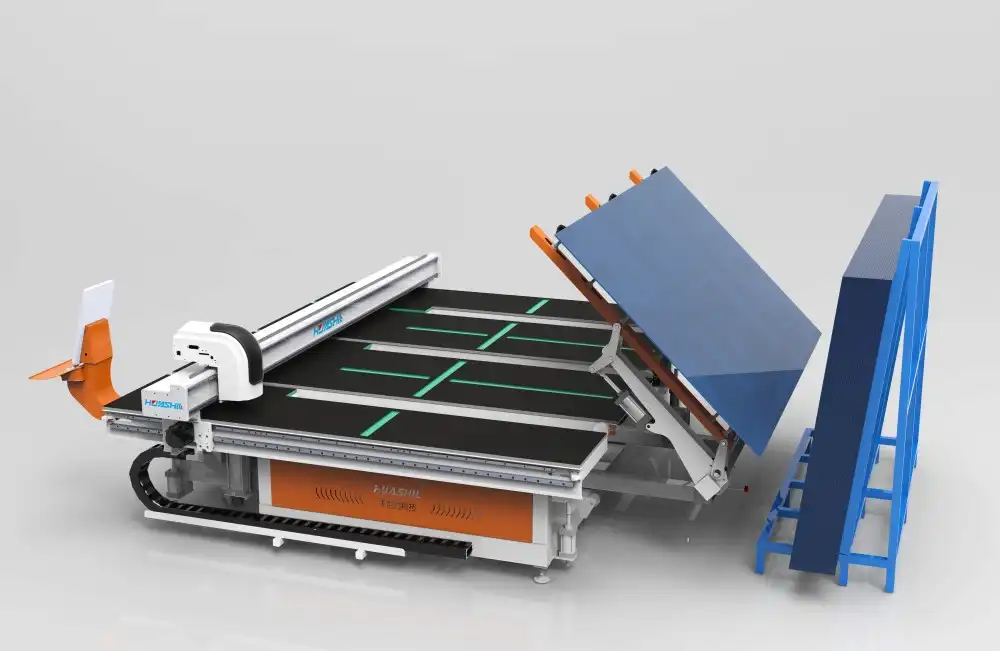 What features define high-performance float glass cutting equipment?